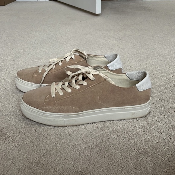 Soludos Ibiza Platform Sneaker, sand, size 11 - Picture 4 of 7